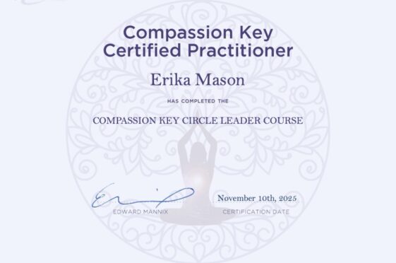 Erika Mason - Circle Leader Certificate
